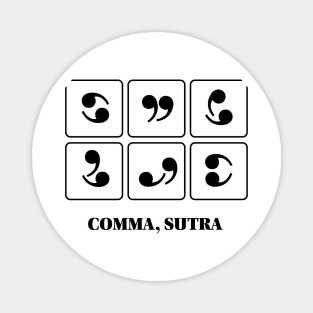 Comma, sutra Magnet